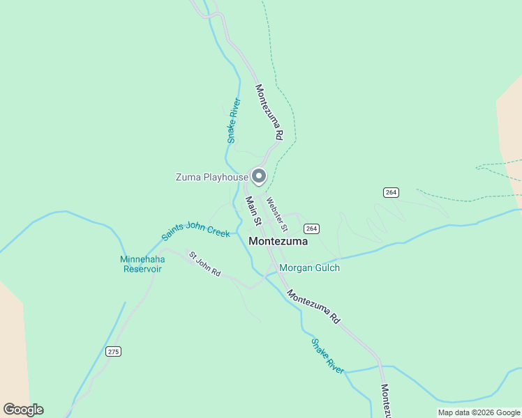 map of restaurants, bars, coffee shops, grocery stores, and more near 5294 Montezuma Road in Dillon