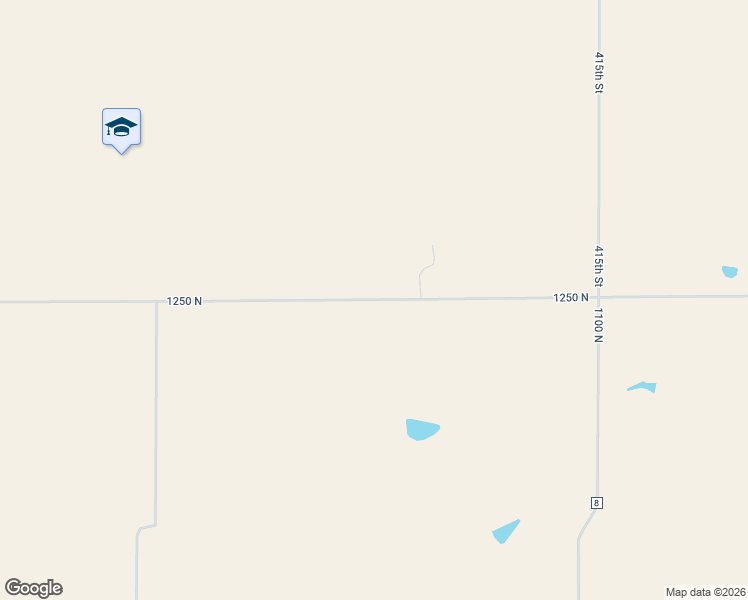 map of restaurants, bars, coffee shops, grocery stores, and more near 1250 North in Pike County