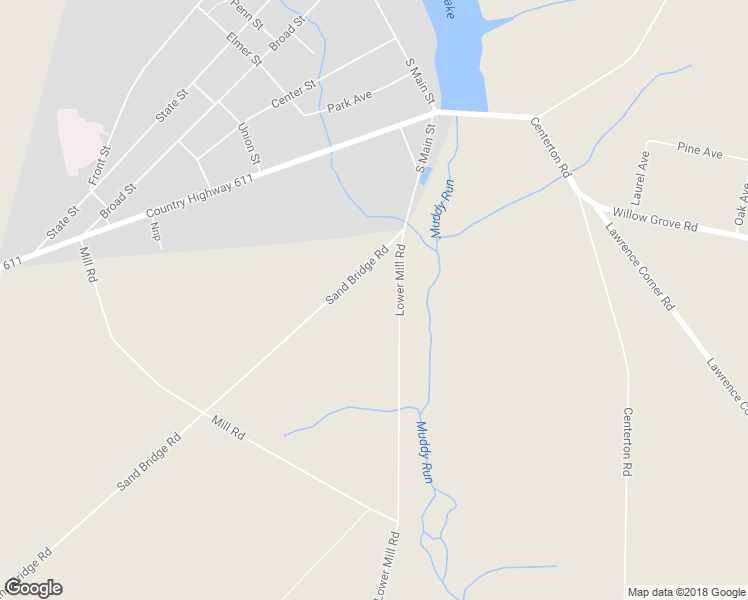 map of restaurants, bars, coffee shops, grocery stores, and more near 24 Sand Bridge Road in Pittsgrove Township