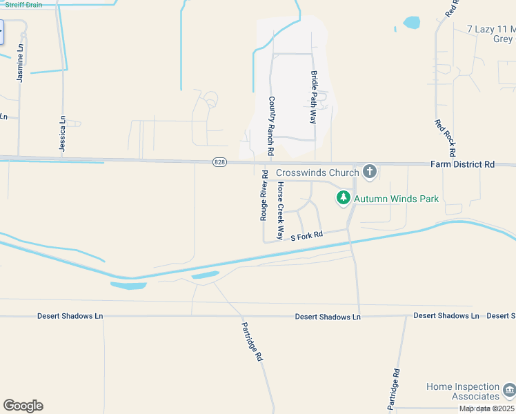 map of restaurants, bars, coffee shops, grocery stores, and more near 1309 Rouge River Road in Fernley