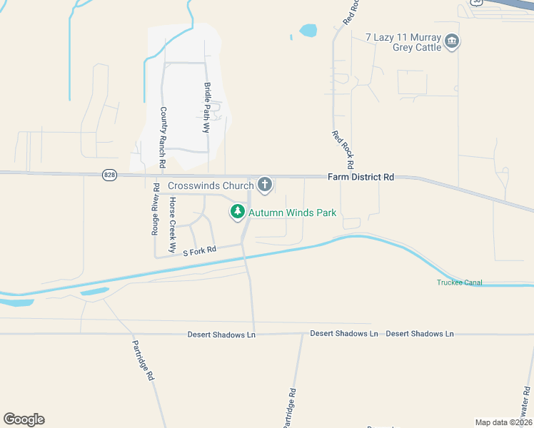 map of restaurants, bars, coffee shops, grocery stores, and more near 3024 Stillwater Way in Fernley
