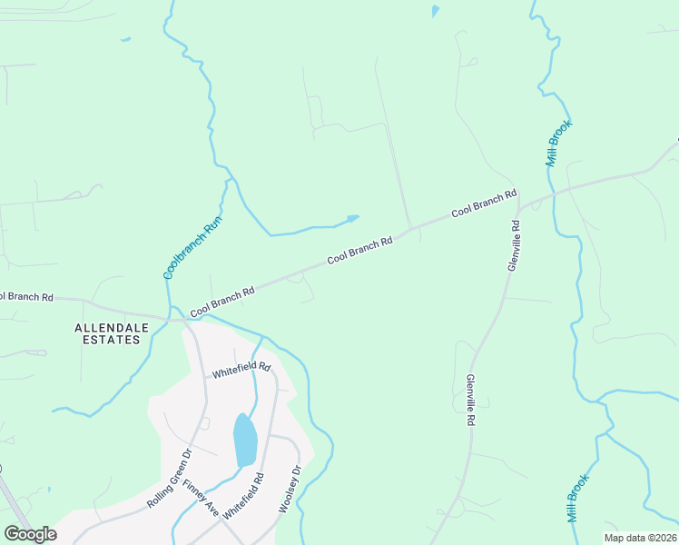 map of restaurants, bars, coffee shops, grocery stores, and more near 3207 Cool Branch Road in Churchville