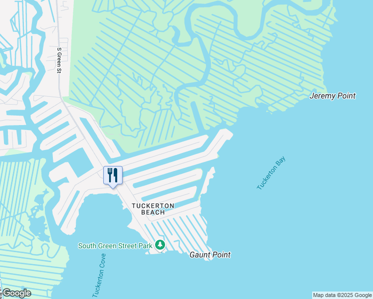 map of restaurants, bars, coffee shops, grocery stores, and more near 354 Kingfisher Road in Tuckerton