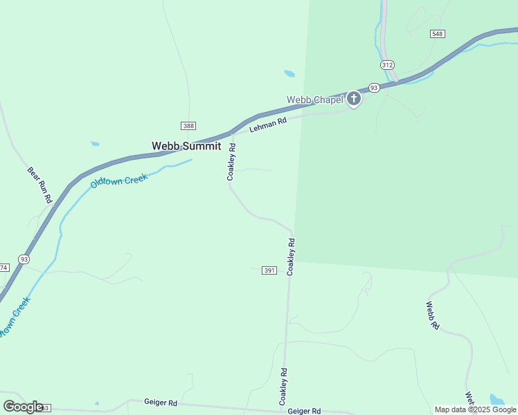 map of restaurants, bars, coffee shops, grocery stores, and more near 9770 Coakley Road in Logan