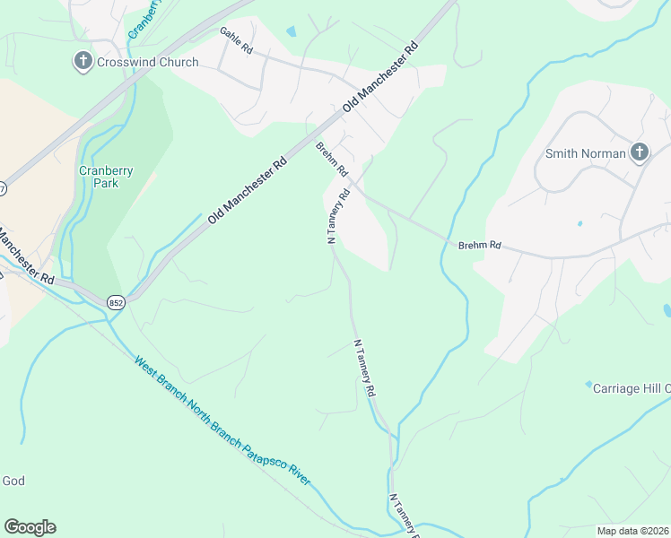 map of restaurants, bars, coffee shops, grocery stores, and more near 334 North Tannery Road in Westminster