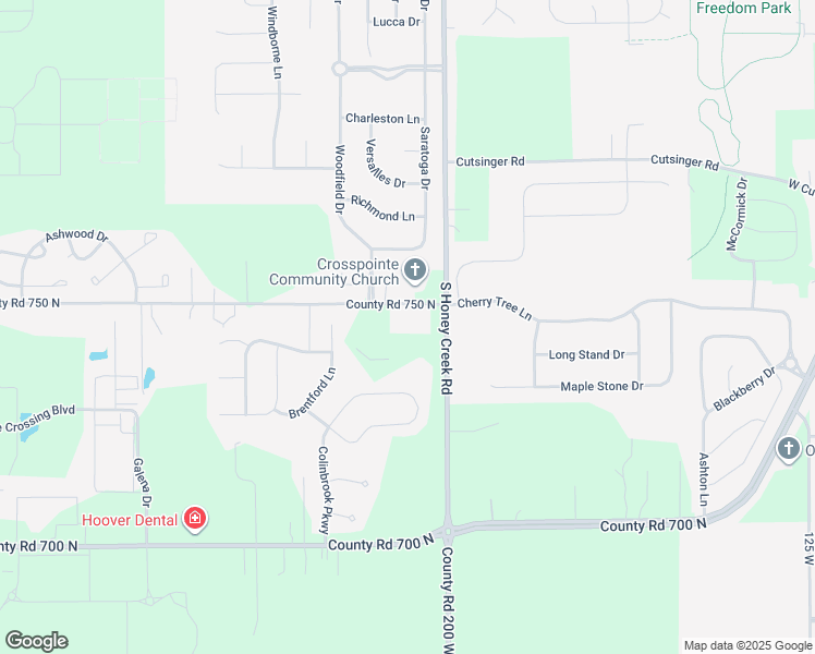 map of restaurants, bars, coffee shops, grocery stores, and more near 2151 Woodfield Drive in Greenwood