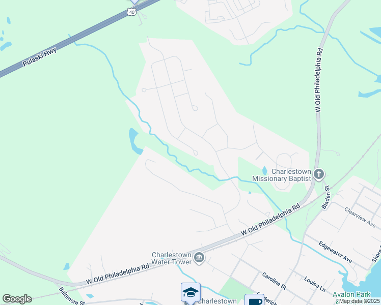 map of restaurants, bars, coffee shops, grocery stores, and more near 172 Steamboat Court in North East