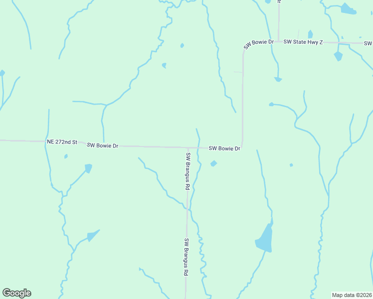 map of restaurants, bars, coffee shops, grocery stores, and more near 10609 Southwest Bowie Drive in Lathrop