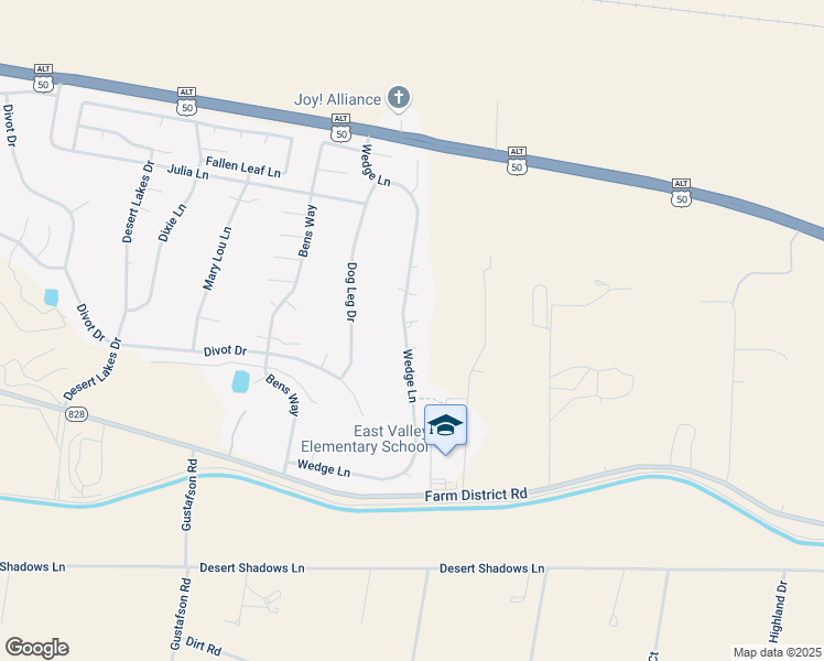 map of restaurants, bars, coffee shops, grocery stores, and more near 1951 3 Iron Court in Fernley