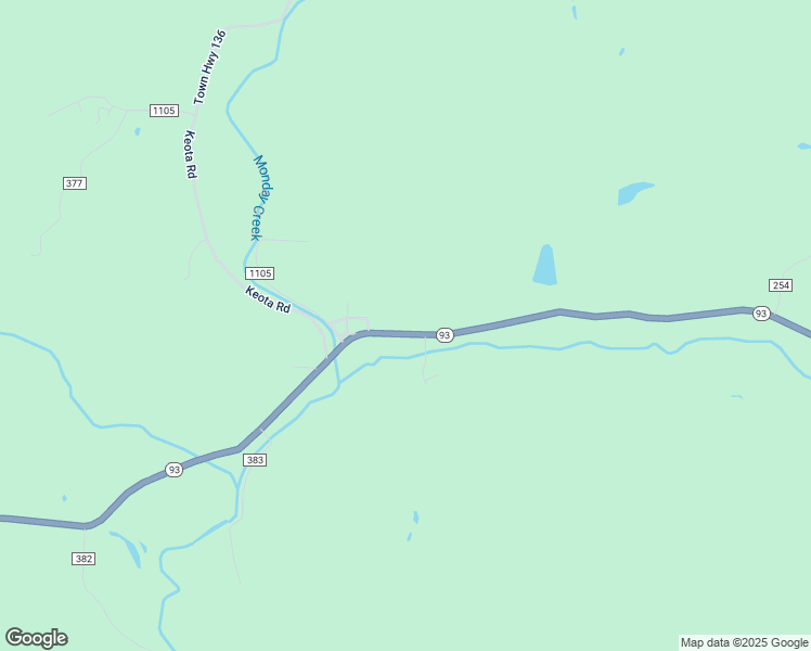 map of restaurants, bars, coffee shops, grocery stores, and more near 9979 Ohio 93 in New Straitsville