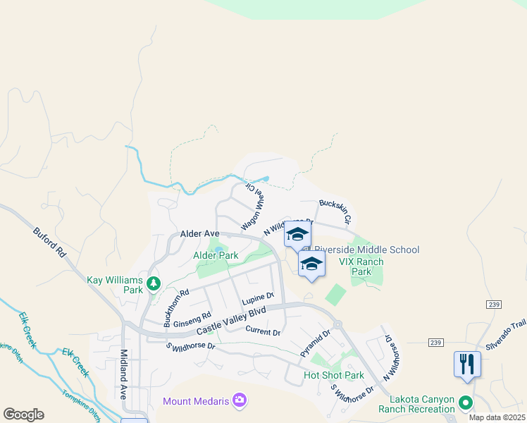 map of restaurants, bars, coffee shops, grocery stores, and more near 434 Wagon Wheel Circle in New Castle
