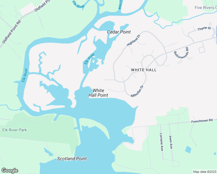 map of restaurants, bars, coffee shops, grocery stores, and more near 18 Radcliffe Court in Elkton