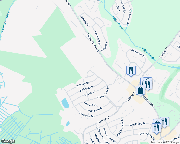 map of restaurants, bars, coffee shops, grocery stores, and more near 108 Madison Avenue in Little Egg Harbor Township