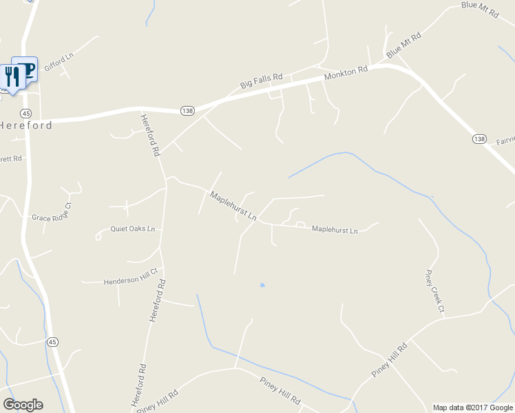 map of restaurants, bars, coffee shops, grocery stores, and more near 904 Maplehurst Lane in Monkton