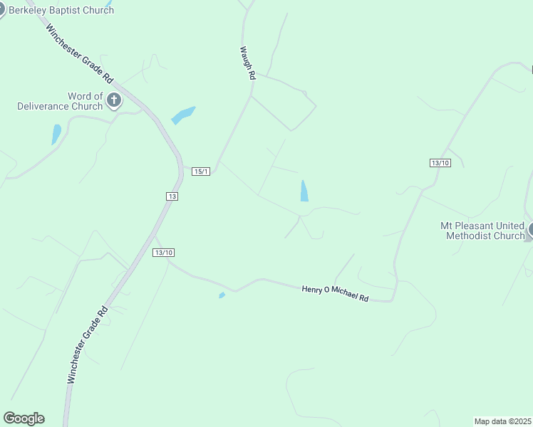 map of restaurants, bars, coffee shops, grocery stores, and more near 108 Hearthwood Lane in Berkeley Springs