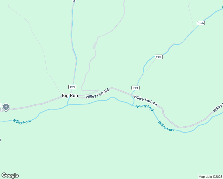 map of restaurants, bars, coffee shops, grocery stores, and more near 11479 Willey Fork Road in Burton