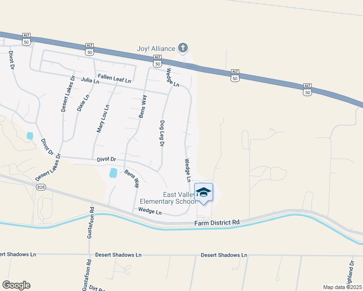 map of restaurants, bars, coffee shops, grocery stores, and more near 1951 3 Iron Court in Fernley