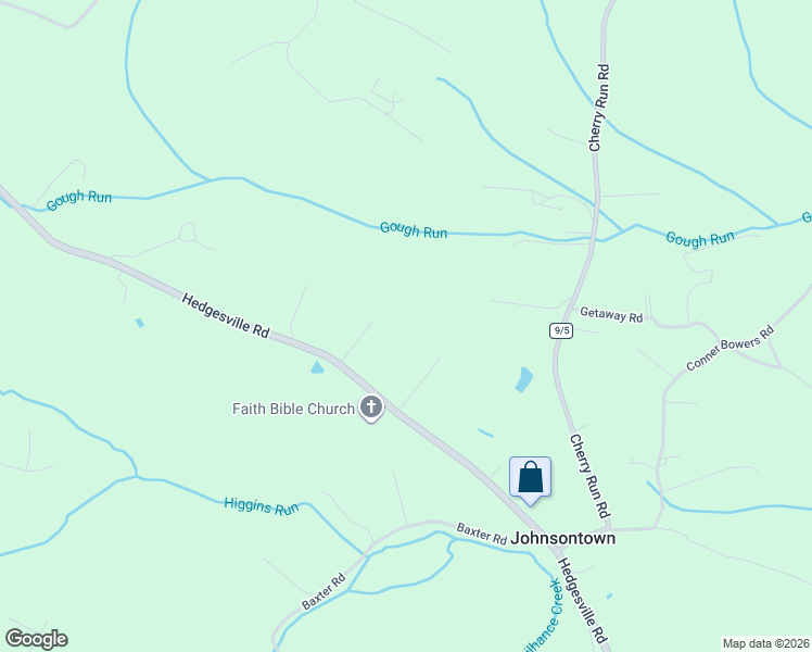 map of restaurants, bars, coffee shops, grocery stores, and more near 137 Arcadia Road in Hedgesville