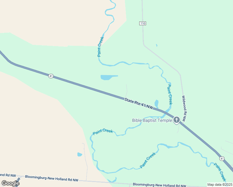map of restaurants, bars, coffee shops, grocery stores, and more near 4868 State Route 41 in Washington Court House