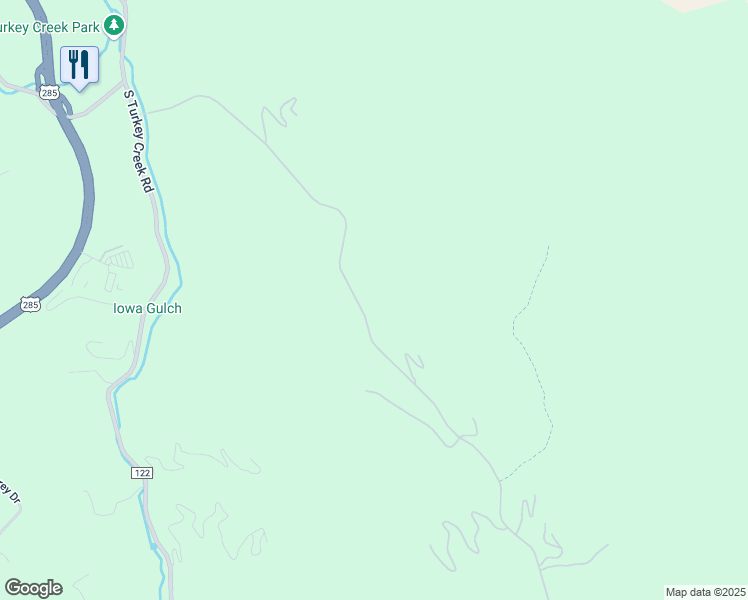 map of restaurants, bars, coffee shops, grocery stores, and more near 30 West Ranch Trail in Morrison
