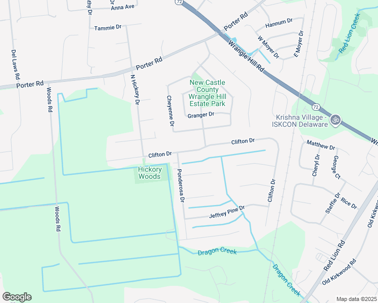 map of restaurants, bars, coffee shops, grocery stores, and more near 650 Clifton Drive in Bear