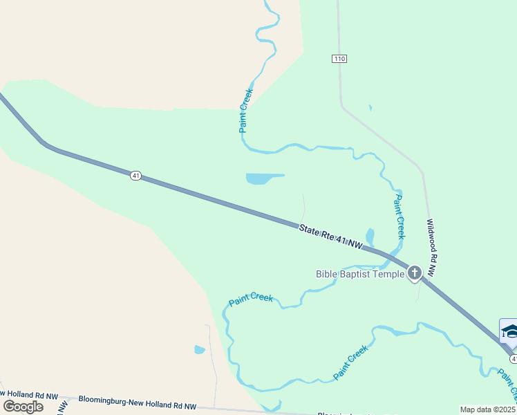 map of restaurants, bars, coffee shops, grocery stores, and more near 4985 State Route 41 in Washington Court House