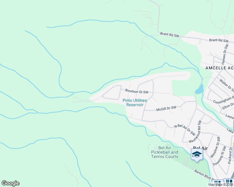 map of restaurants, bars, coffee shops, grocery stores, and more near 15005 Laurel Ridge Road Southwest in Cresaptown