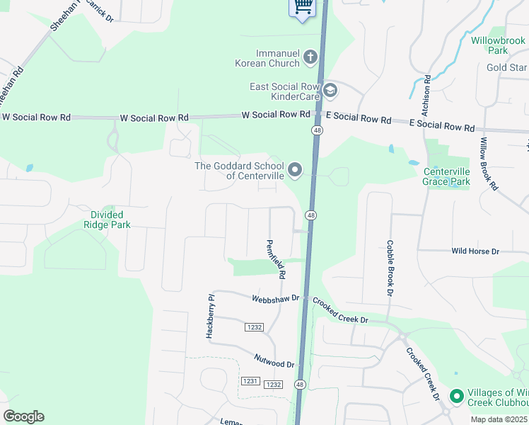map of restaurants, bars, coffee shops, grocery stores, and more near 253 Summerford Place in Dayton