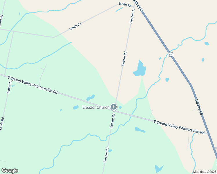 map of restaurants, bars, coffee shops, grocery stores, and more near 3273 Eleazer Rd in Xenia
