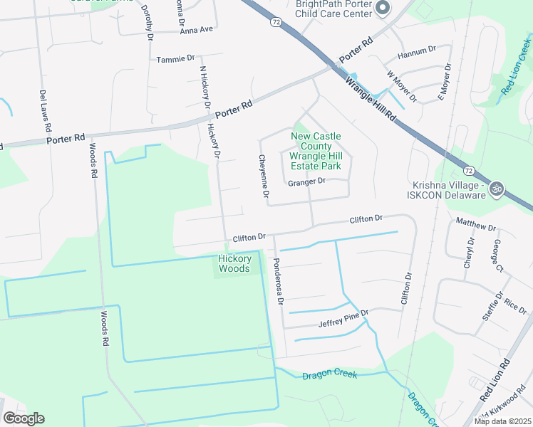 map of restaurants, bars, coffee shops, grocery stores, and more near 260 Cheyenne Drive in Bear