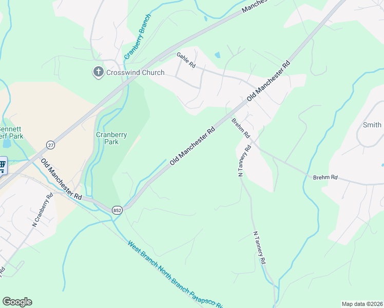 map of restaurants, bars, coffee shops, grocery stores, and more near 923 Old Manchester Road in Westminster