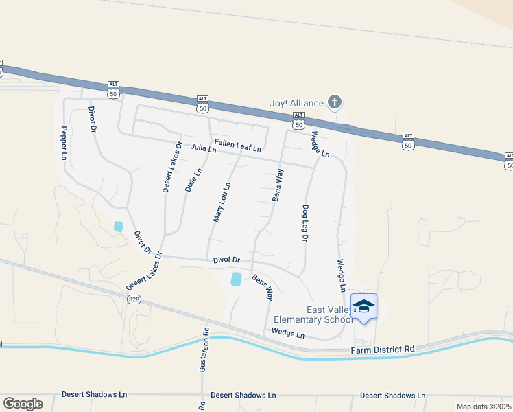 map of restaurants, bars, coffee shops, grocery stores, and more near 1706 Ralph Court in Fernley