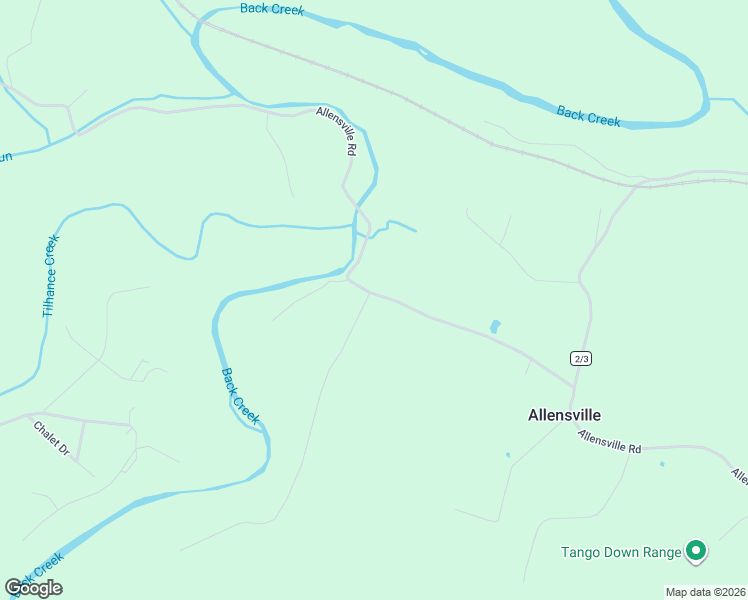 map of restaurants, bars, coffee shops, grocery stores, and more near 2483 Allensville Rd in Hedgesville