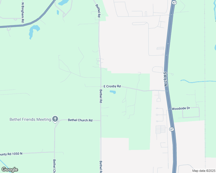 map of restaurants, bars, coffee shops, grocery stores, and more near 2153 East Crosby Road in Mooresville