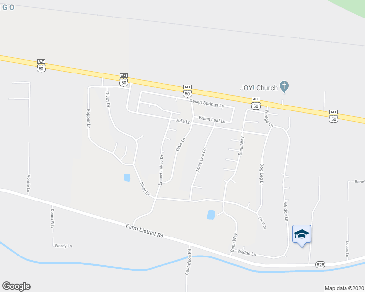 map of restaurants, bars, coffee shops, grocery stores, and more near 1116 Dixie Lane in Fernley