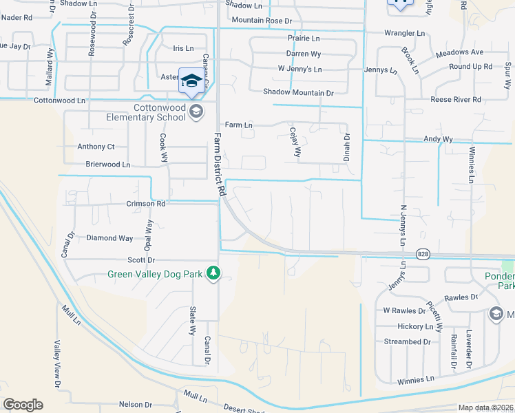 map of restaurants, bars, coffee shops, grocery stores, and more near 225 Juniper Peak Court in Fernley
