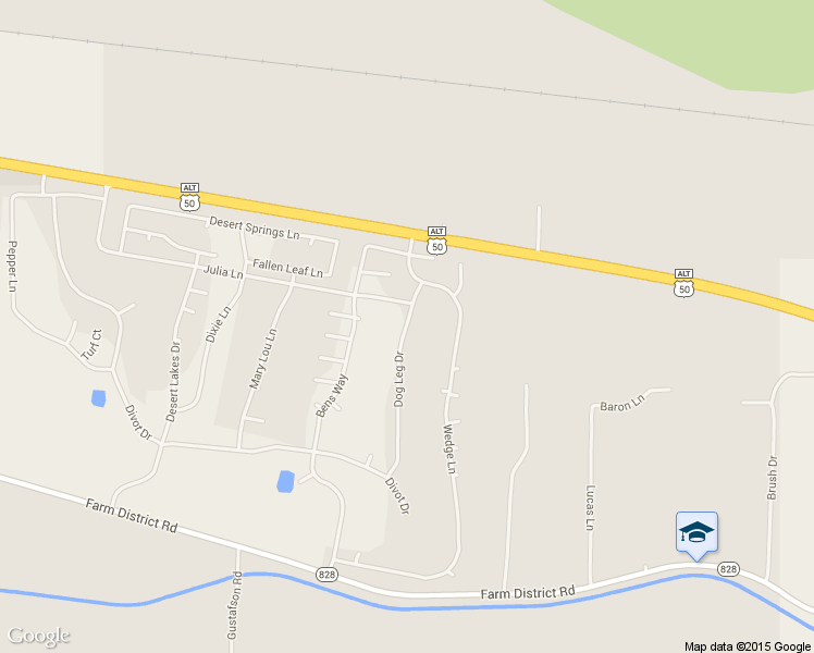 map of restaurants, bars, coffee shops, grocery stores, and more near 446 Dog Leg Drive in Fernley