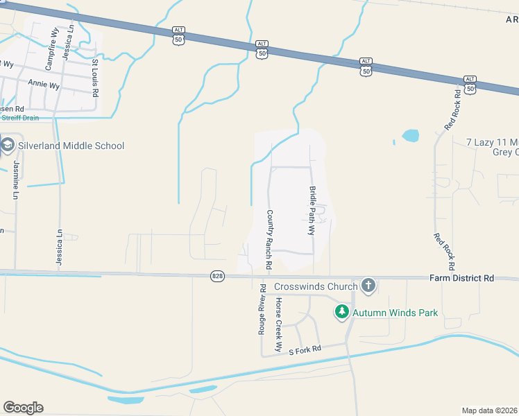 map of restaurants, bars, coffee shops, grocery stores, and more near 133 Country Ranch Road in Fernley