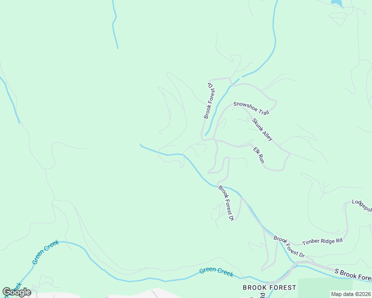 map of restaurants, bars, coffee shops, grocery stores, and more near 34076 Grouse Lane in Evergreen