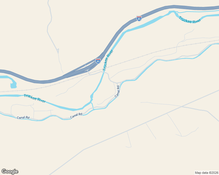 map of restaurants, bars, coffee shops, grocery stores, and more near 2307 Canal Road in Sparks