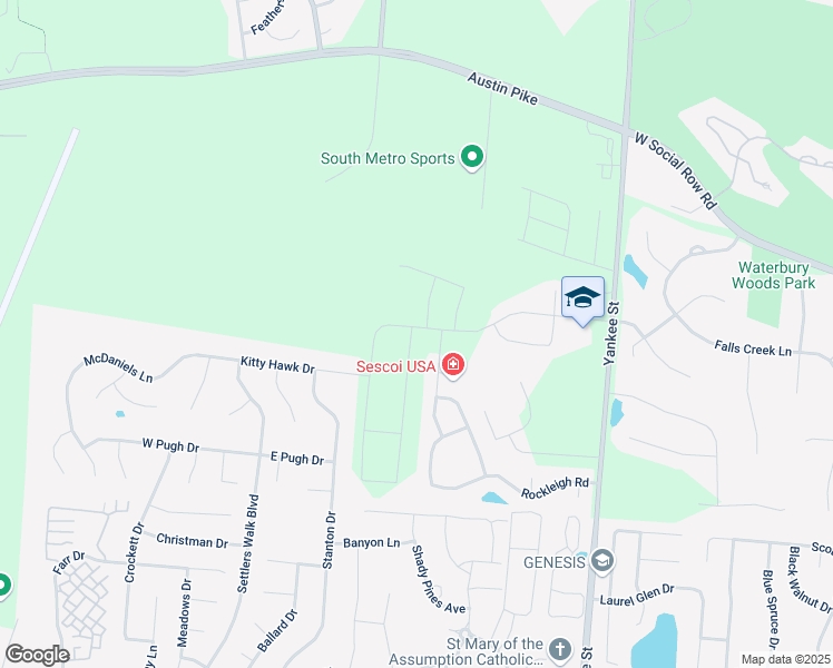 map of restaurants, bars, coffee shops, grocery stores, and more near 1501 Newburg Court in Montgomery County