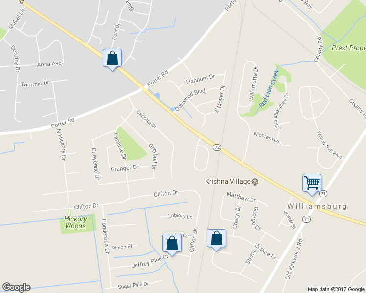 map of restaurants, bars, coffee shops, grocery stores, and more near 149 Carlotta Drive in Bear