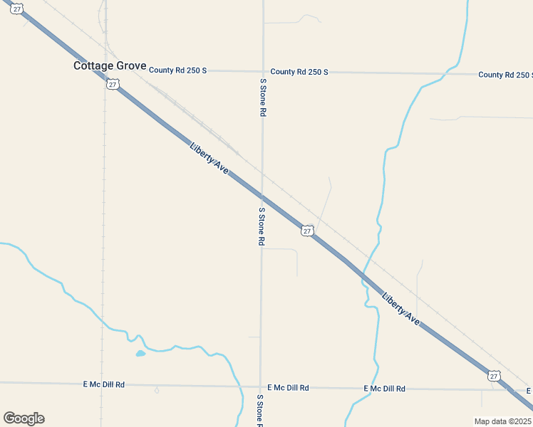 map of restaurants, bars, coffee shops, grocery stores, and more near 2920 U.S. 27 in Liberty