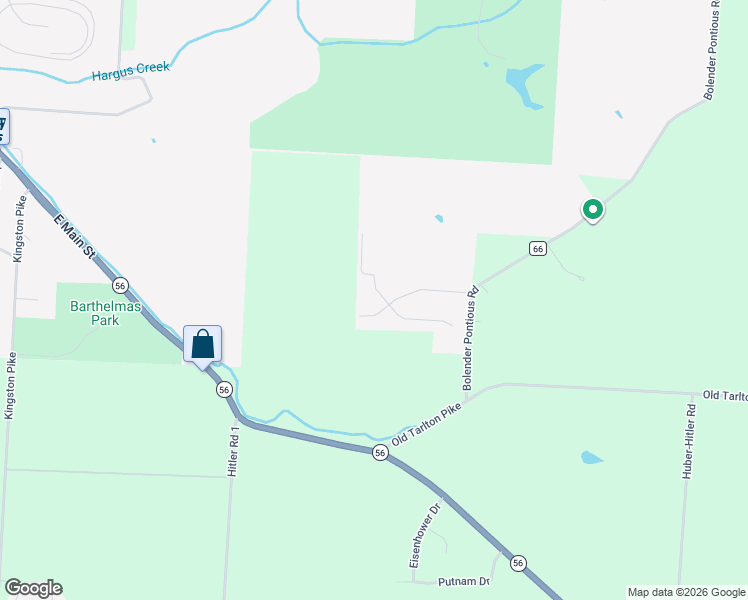 map of restaurants, bars, coffee shops, grocery stores, and more near 1007 Ridge Drive in Circleville