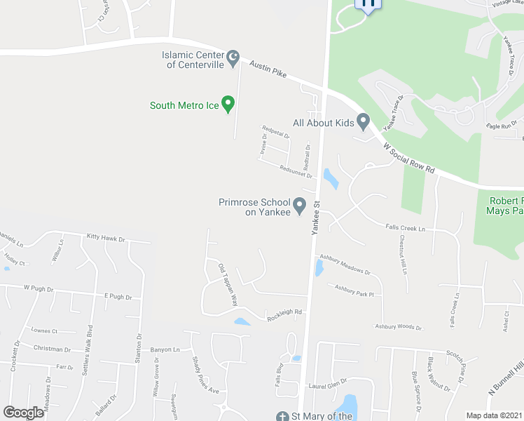 map of restaurants, bars, coffee shops, grocery stores, and more near 9775 Yankee Street in Dayton