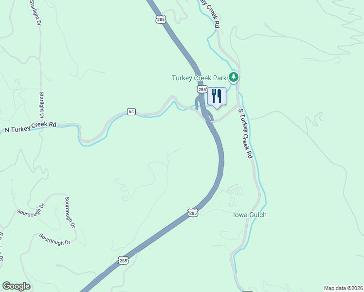 map of restaurants, bars, coffee shops, grocery stores, and more near 7008 Bluff Trail in Morrison