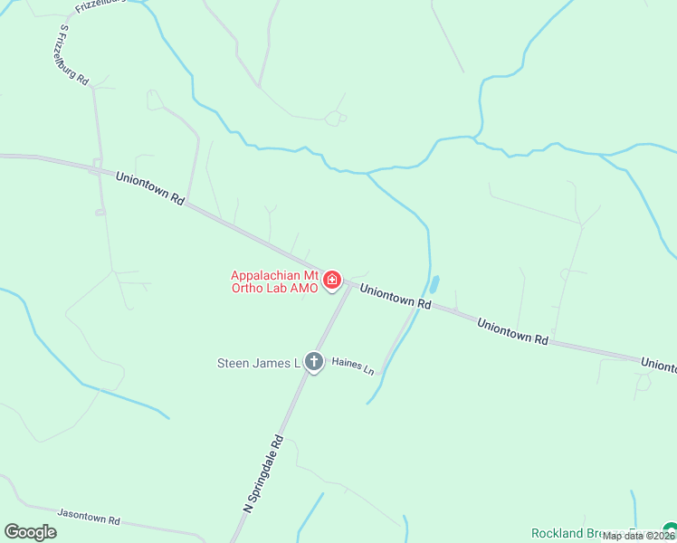 map of restaurants, bars, coffee shops, grocery stores, and more near 2120 Uniontown Road in Westminster