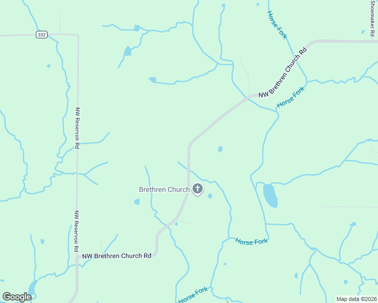 map of restaurants, bars, coffee shops, grocery stores, and more near Northwest Brethren Church Road in Plattsburg