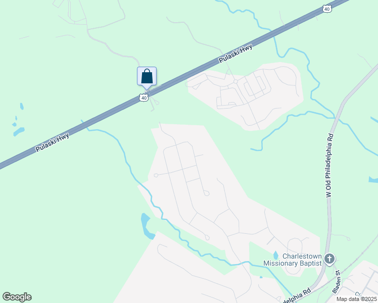 map of restaurants, bars, coffee shops, grocery stores, and more near 106 Saratoga Court in North East