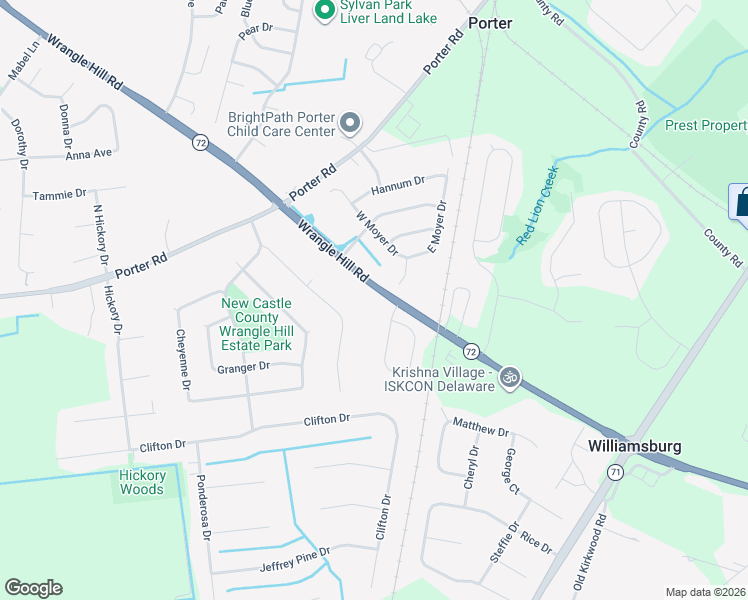 map of restaurants, bars, coffee shops, grocery stores, and more near 149 Carlotta Drive in Bear